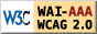 Level Triple-A conformance, W3C-WAI Web Content Accessibility Guidelines 2.0